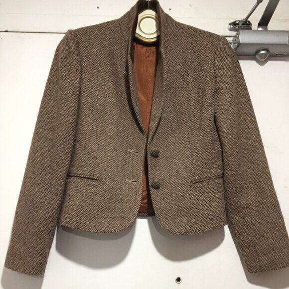 VINTAGE SASSON WOOL BLEND BLAZERS SIZE 7 - Picture 1 of 6